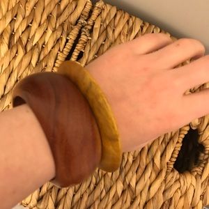 Wooden bracelets
